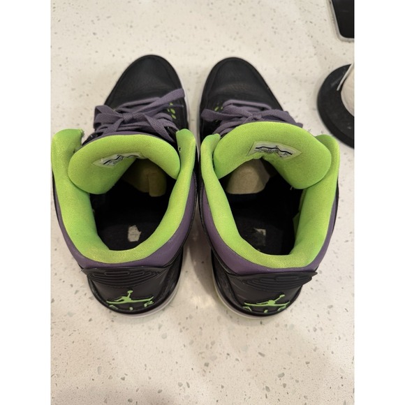 Nike Air Jordan 3 Retro Joker Men's Sz 12 EUC w/Box Missing Grn Laces 136064-018 - Picture 10 of 15